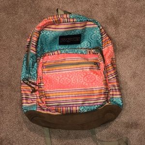 Cute boho Jansport bookbag